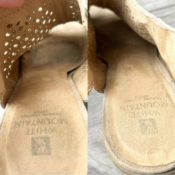 WHITE MOUNTAIN Lorna Suede Open Toe Bootie Sandal - Picture 11 of 15